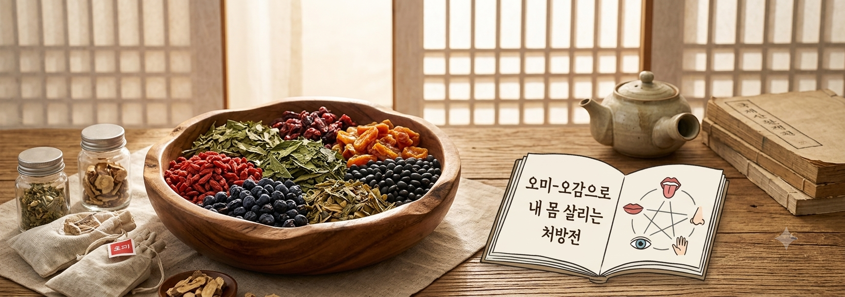 오미와 오감으로 내 몸을 살리는 처방전