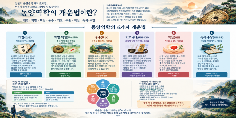 동양역학의 개운법